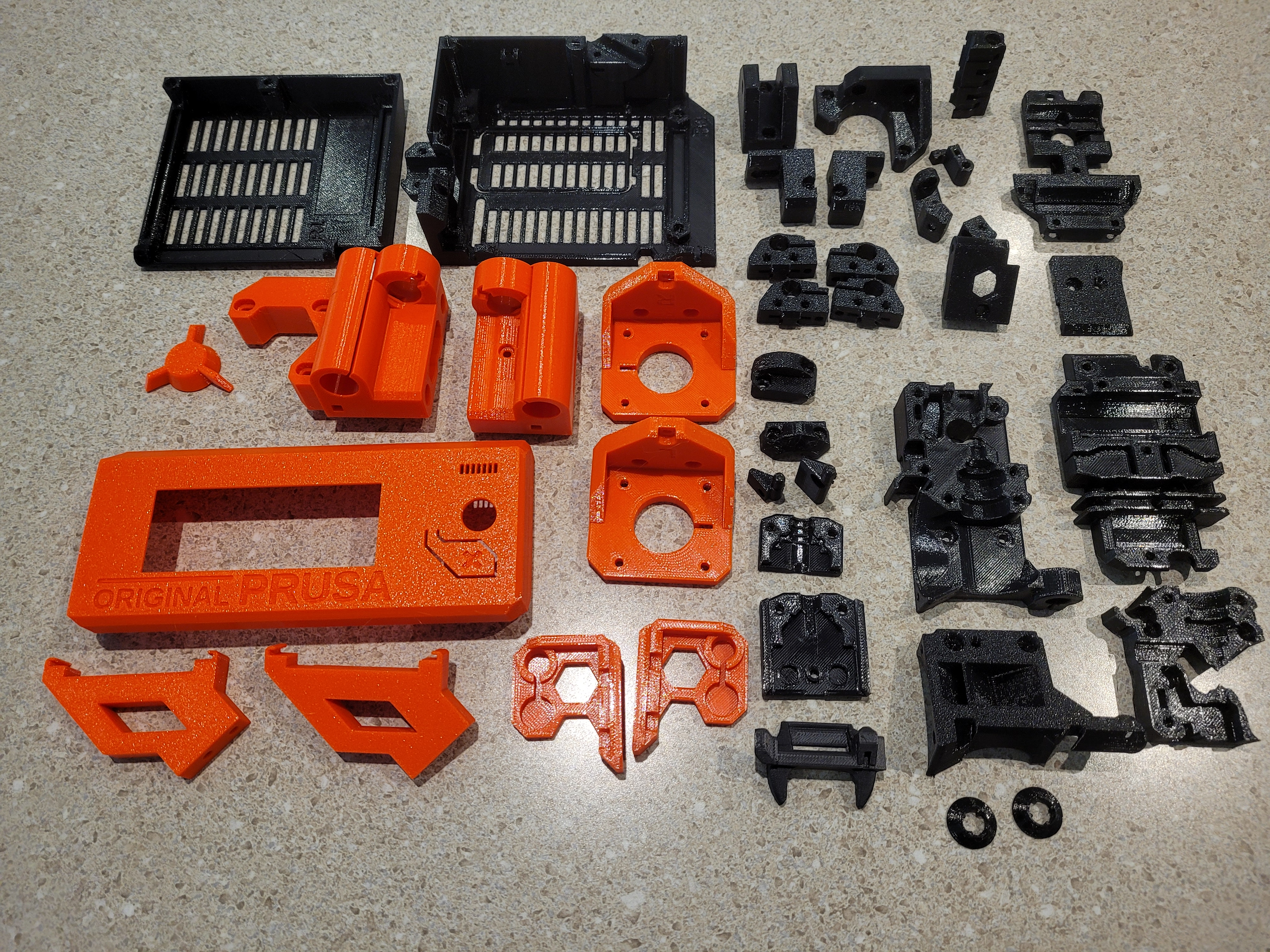 3D printed parts for the PRUSA MK3S+